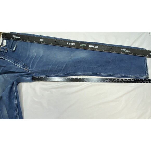 VTG Gap Jeans Men's 38x30 Blue Relaxed Fit Distressed Medium Wash Denim USA Y2K - Picture 14 of 15